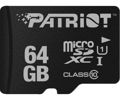 Karta pamięci Patriot 64GB microSDXC LX Series UHS-I